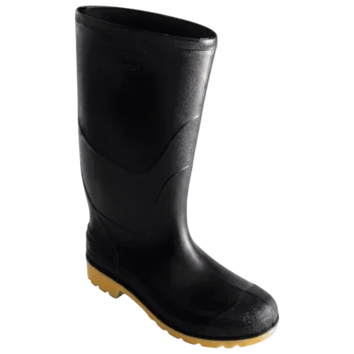 Botas de hule sin punteras