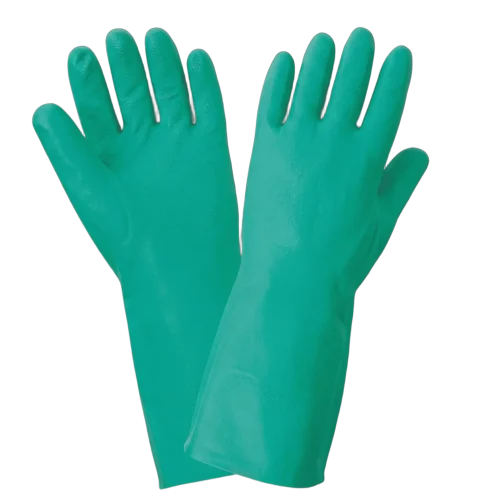 GUANTE DE NITRILO VERDE GG-515