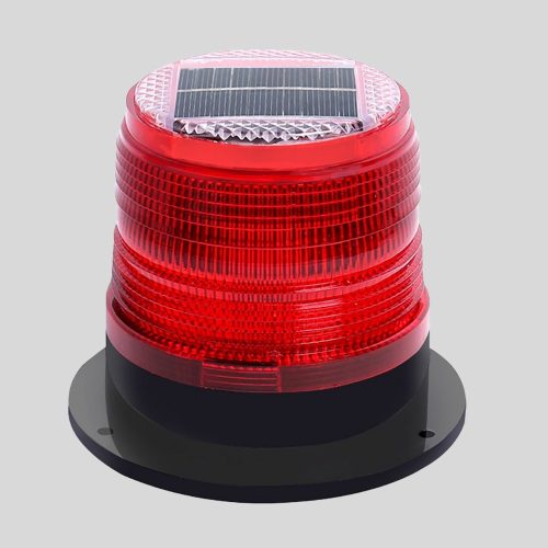 Solar-Powered-Red-Strobe-Lights